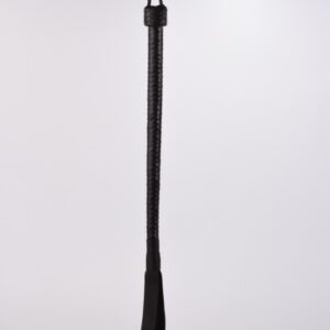 28" Kid Leather 9 Tails Flogger Black