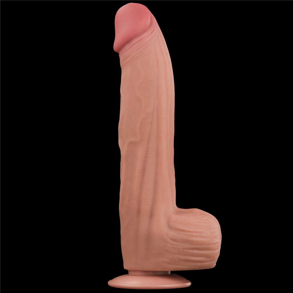 31 cm King Sized Sliding Skin dildó – Extra nagy, élethű élmény - Image 8