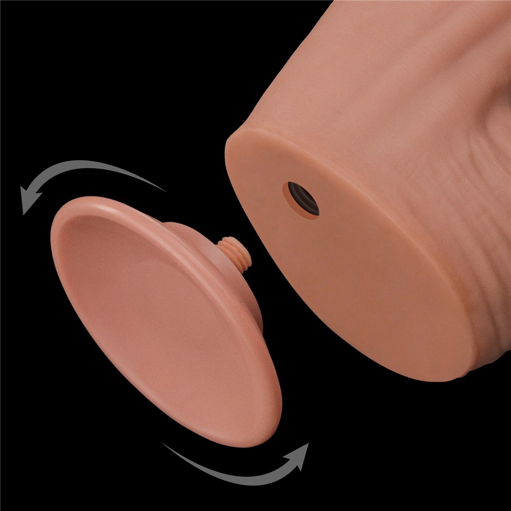 31 cm King Sized Sliding Skin dildó – Extra nagy, élethű élmény - Image 6