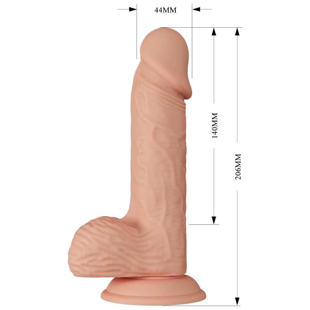 VibeFlex Real – Távirányítós élethű vibrátor 20,6 cm - Image 7