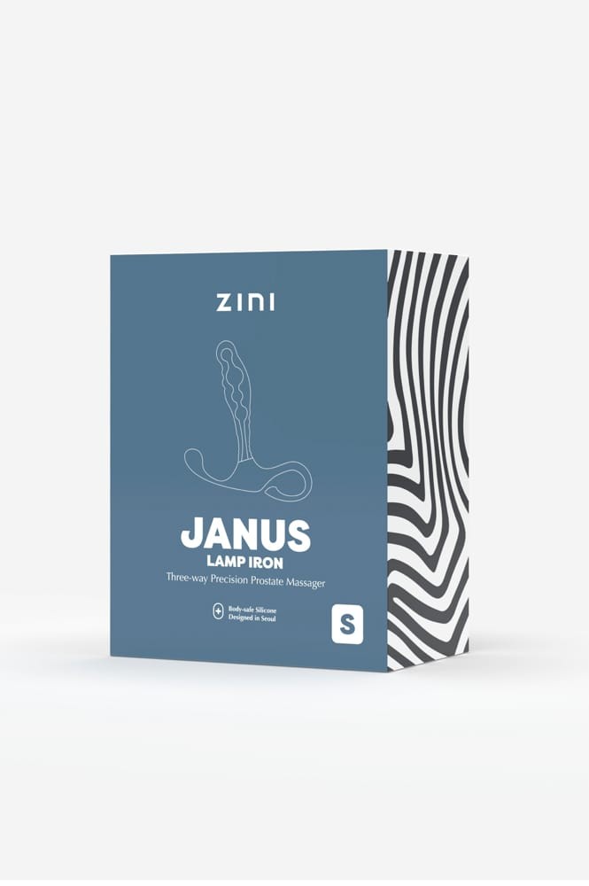 Zini Janus Lamp Iron — Prosztata Masszírozó S, Arany-Bordó - Image 5