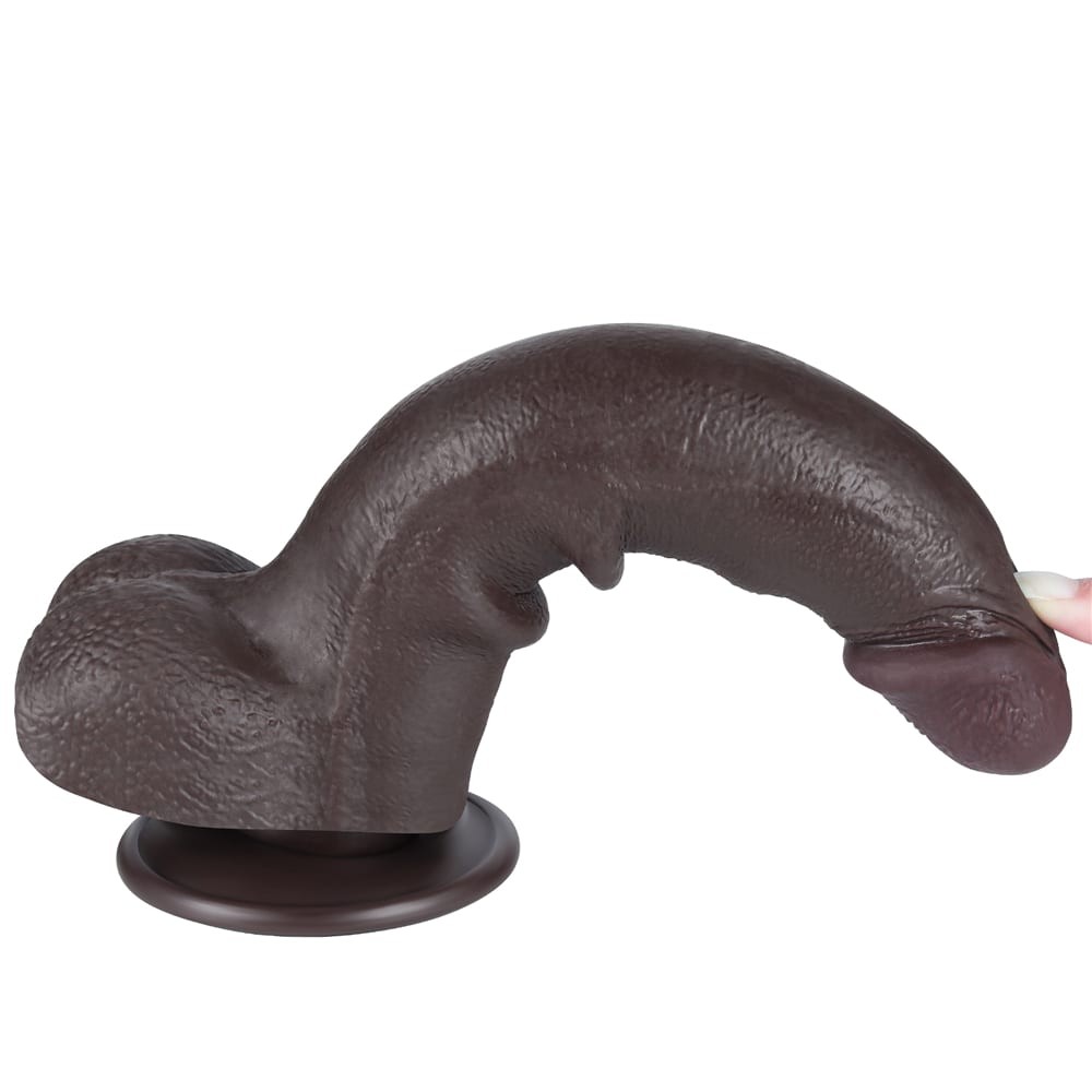 LoveToy Sliding Skin dildó, 22 cm - Image 6