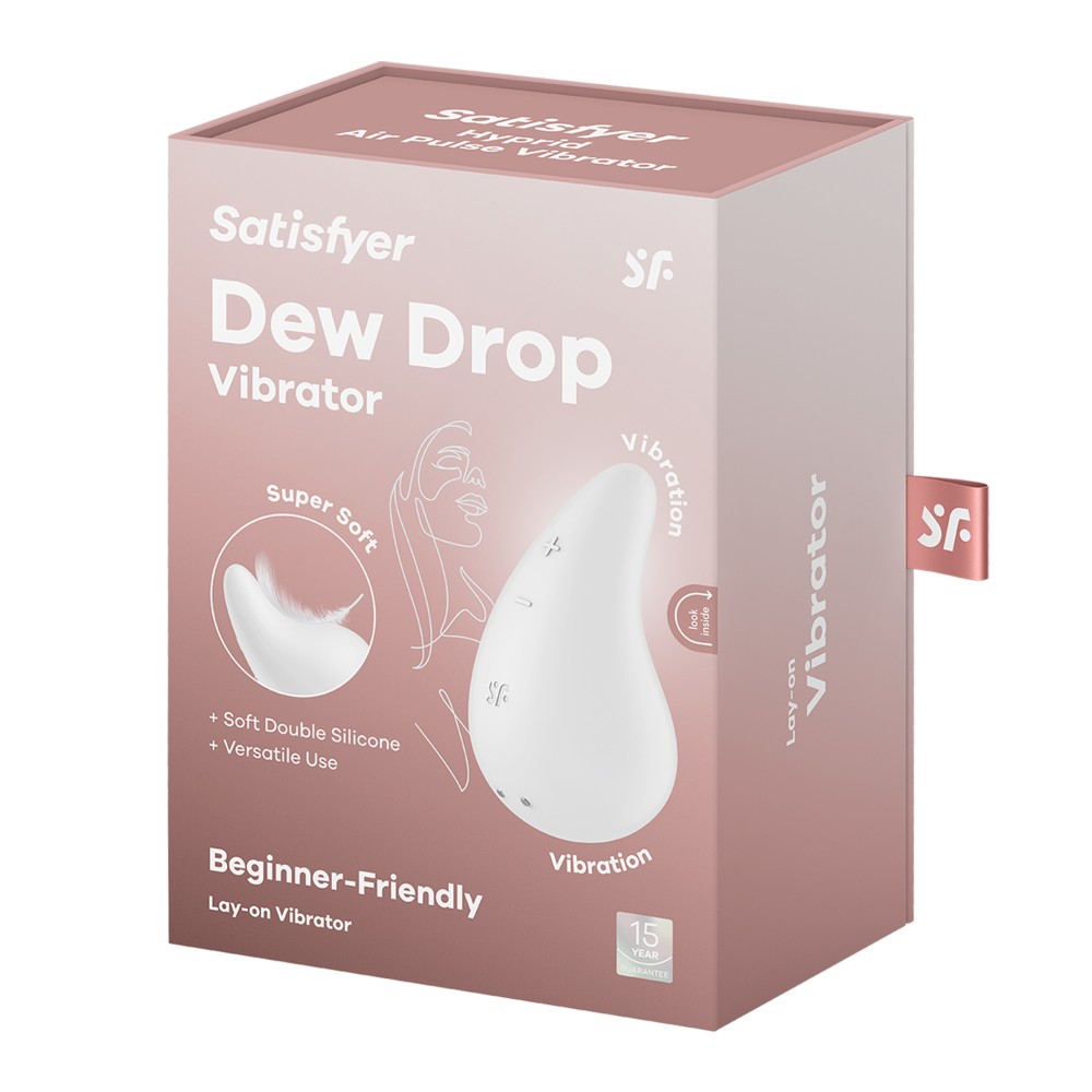 Satisfyer Dew Drop csiklóizgató 12 vibrációs programmal - Image 5