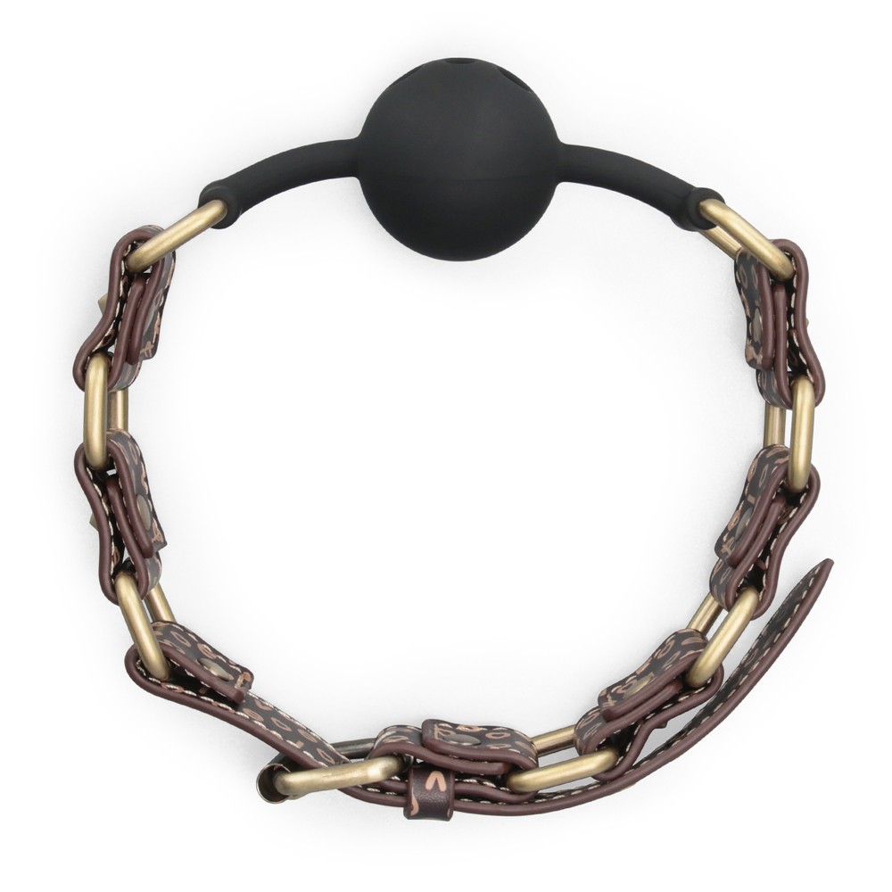 Tüskés ball gag – Rebellion Reign prémium szájpecek - Image 7