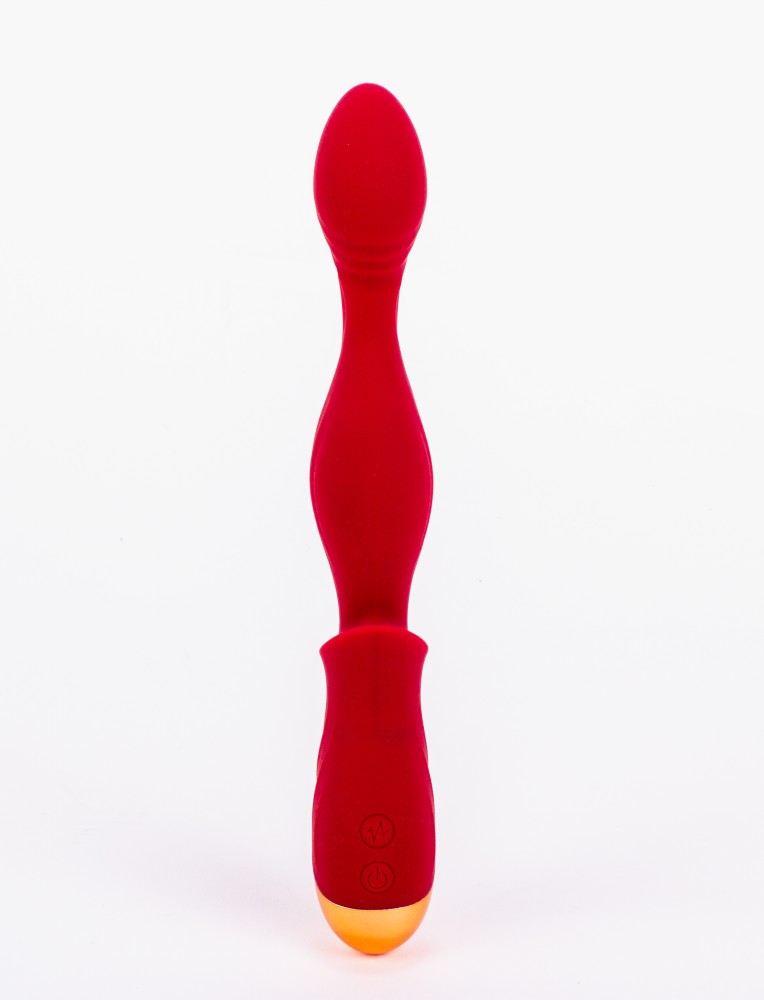 X-MEN Vibrating Plug Red – fűthető vibrációs anál plug - Image 5