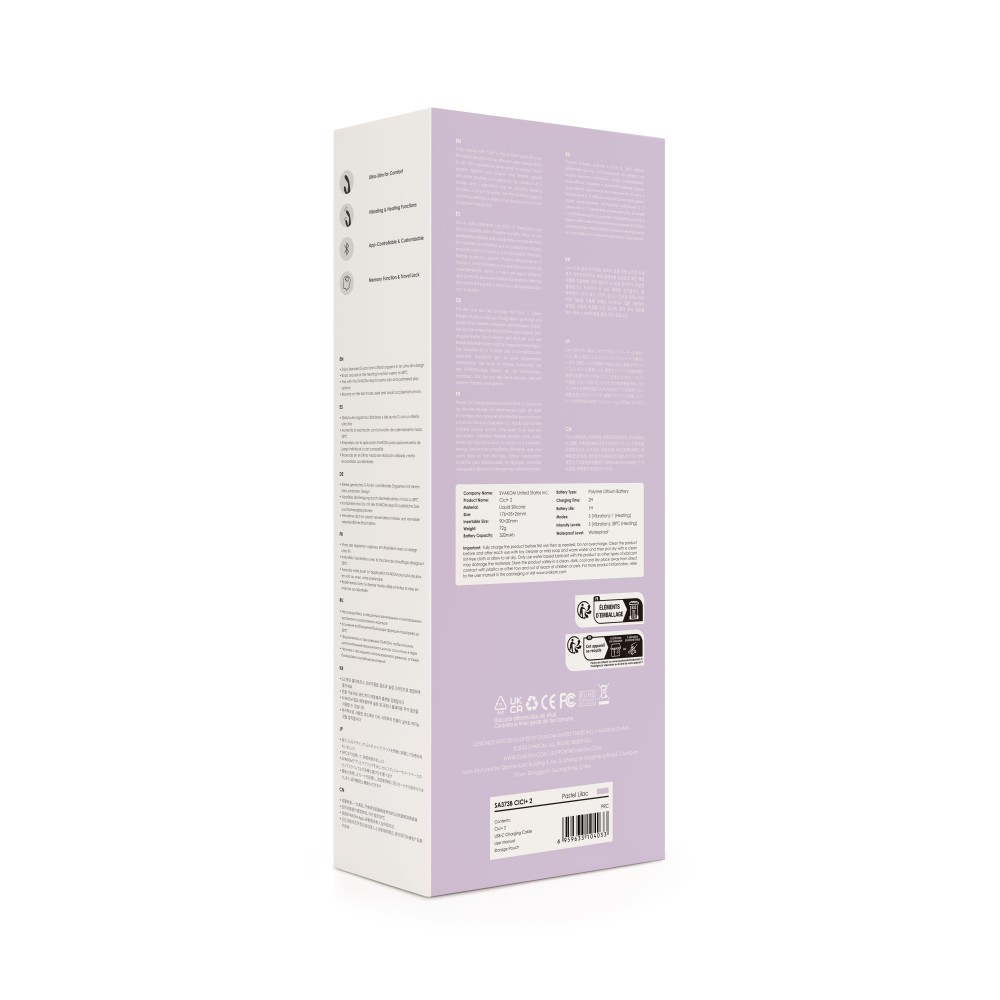 Cici+ 2 Vibrátor – Intelligens kényeztetés, korlátok nélkül - Image 4