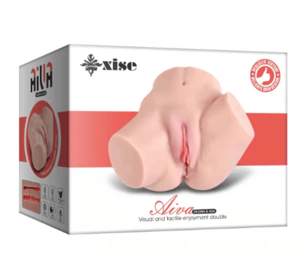 Aiva Ass dupla nyílású maszturbátor 2,6 kg - Image 10