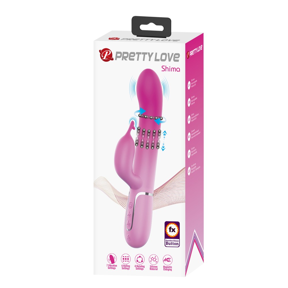 Pretty Love Shima — Dupla Motoros G-pont Csiklóizgató - Image 6