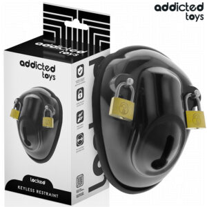 ADDICTED TOYS LOCKED – kulcs nélküli pénisz ketrec 11