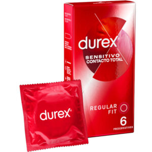 Durex Sensitive Contact – érzéki óvszer 6 darabos kiszerelésben