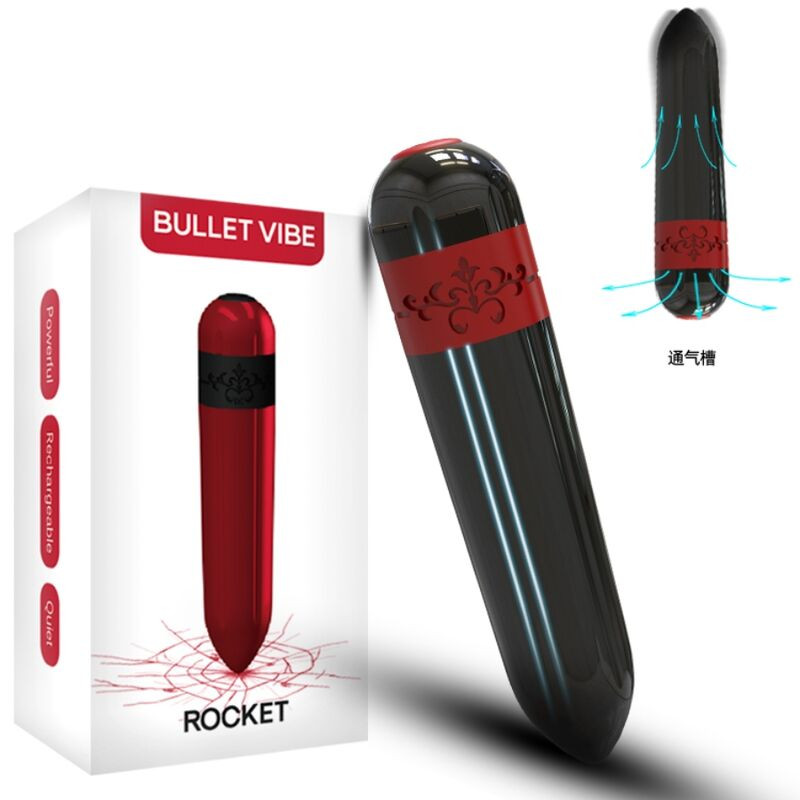 ARMONY Rocket – prémium fekete vibrátor - Image 4