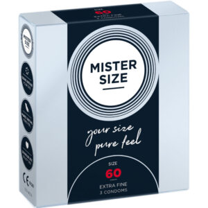 MISTER SIZE – XXL óvszer 60 mm (3 darab)