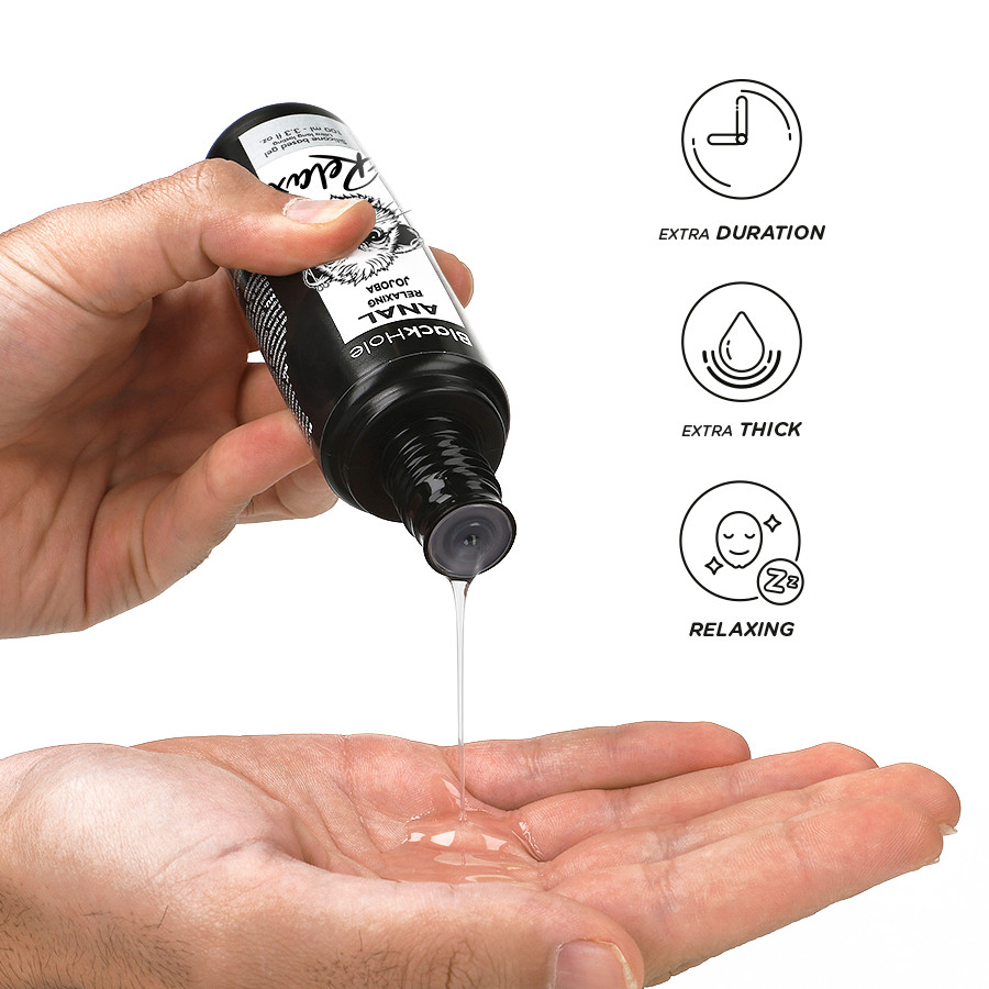 BLACK HOLE anal síkosító 100 ml – szilikon alapú - Image 3