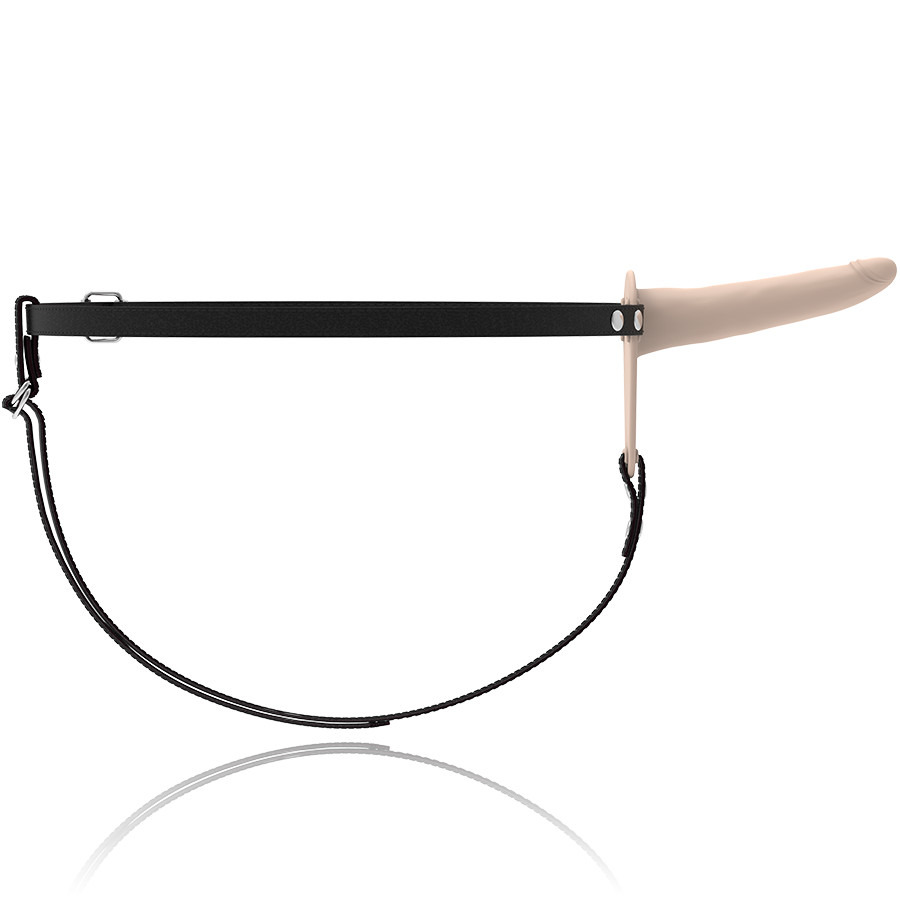 Alárendelő szilikon hám – Fetish Submissive, hús színű, 15 cm - Image 3