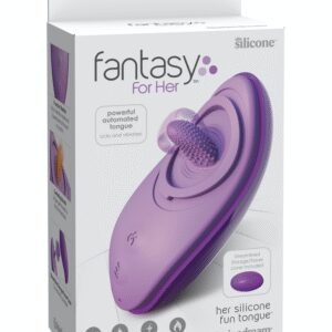 Her Silicone Fun Tongue  Purple