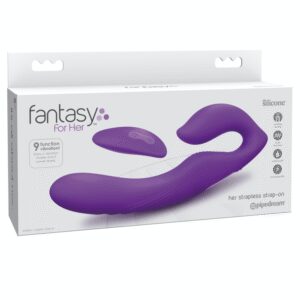 Her Ultimate Strapless Strap-On  Purple