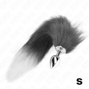 KINK - kicsi anális plug műszőrből készült farokkal