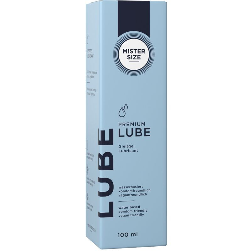 Vízbázisú síkosító – MISTER SIZE prémium 100 ml - Image 3