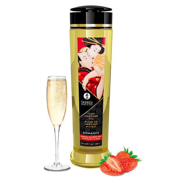 SHUNGA - érzéki masszázsolaj 240 ml
