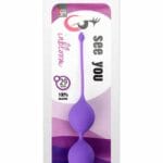 See You In Bloom Duo Balls 29 mm Purple