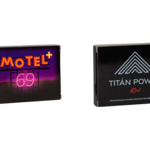 Motel 69 Kapszula Férfiaknak 2 db + TITÁN POWER red -  3 DB