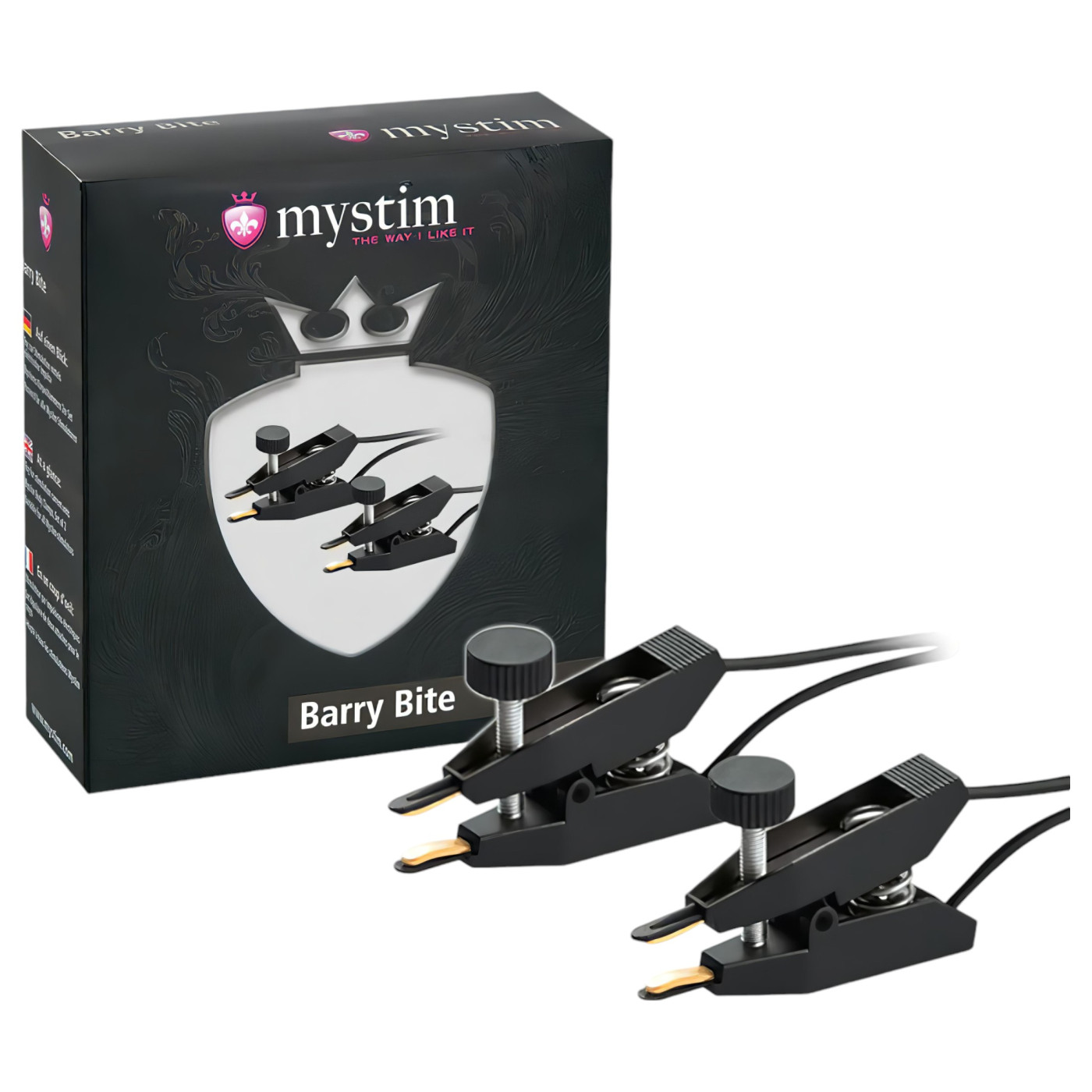 Mystim Barry Bite csipesz – bipoláris elektro stimuláció