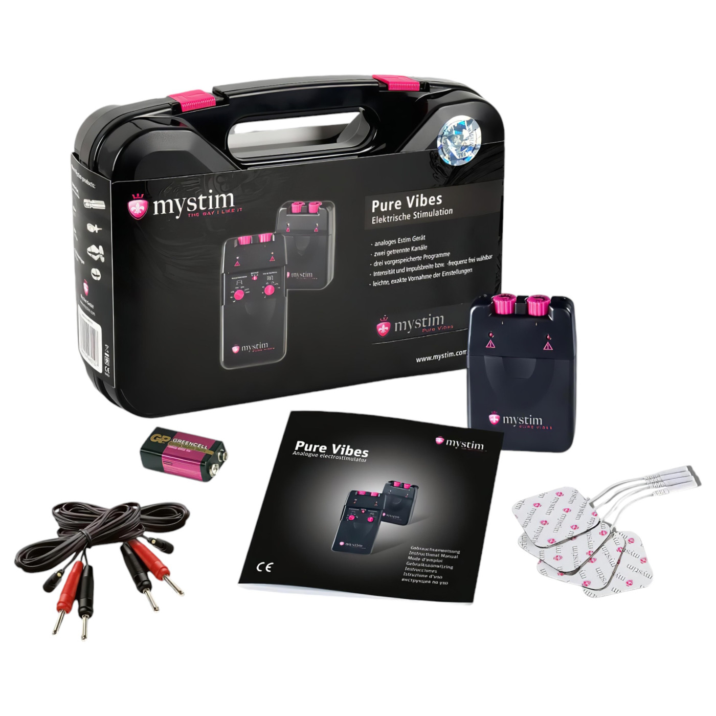 Mystim Pure Vibes – analóg elektro szett
