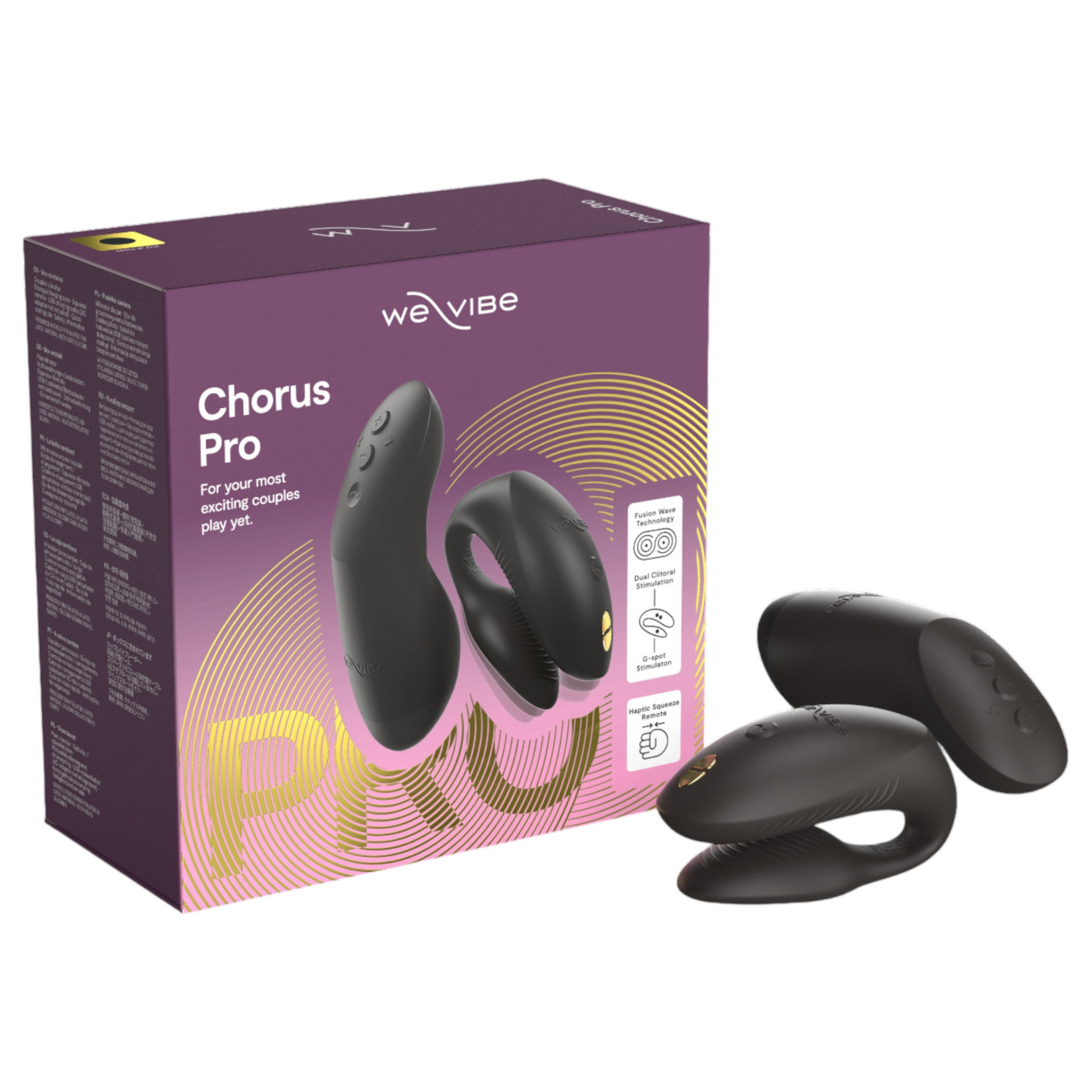 We-Vibe Chorus Pro párvibrátor – okos, távirányítós páros vibrátor
