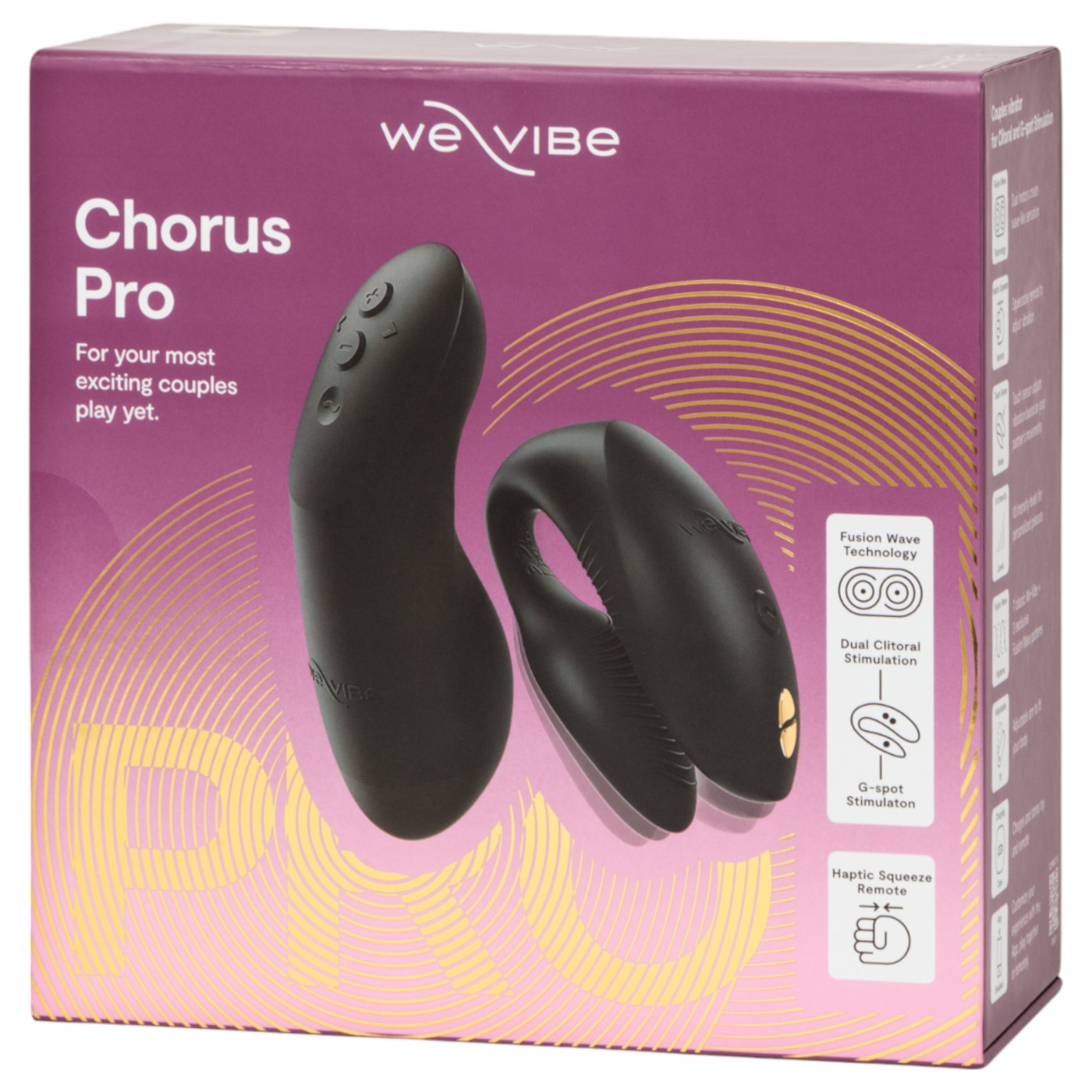 We-Vibe Chorus Pro párvibrátor – okos, távirányítós páros vibrátor - Image 2