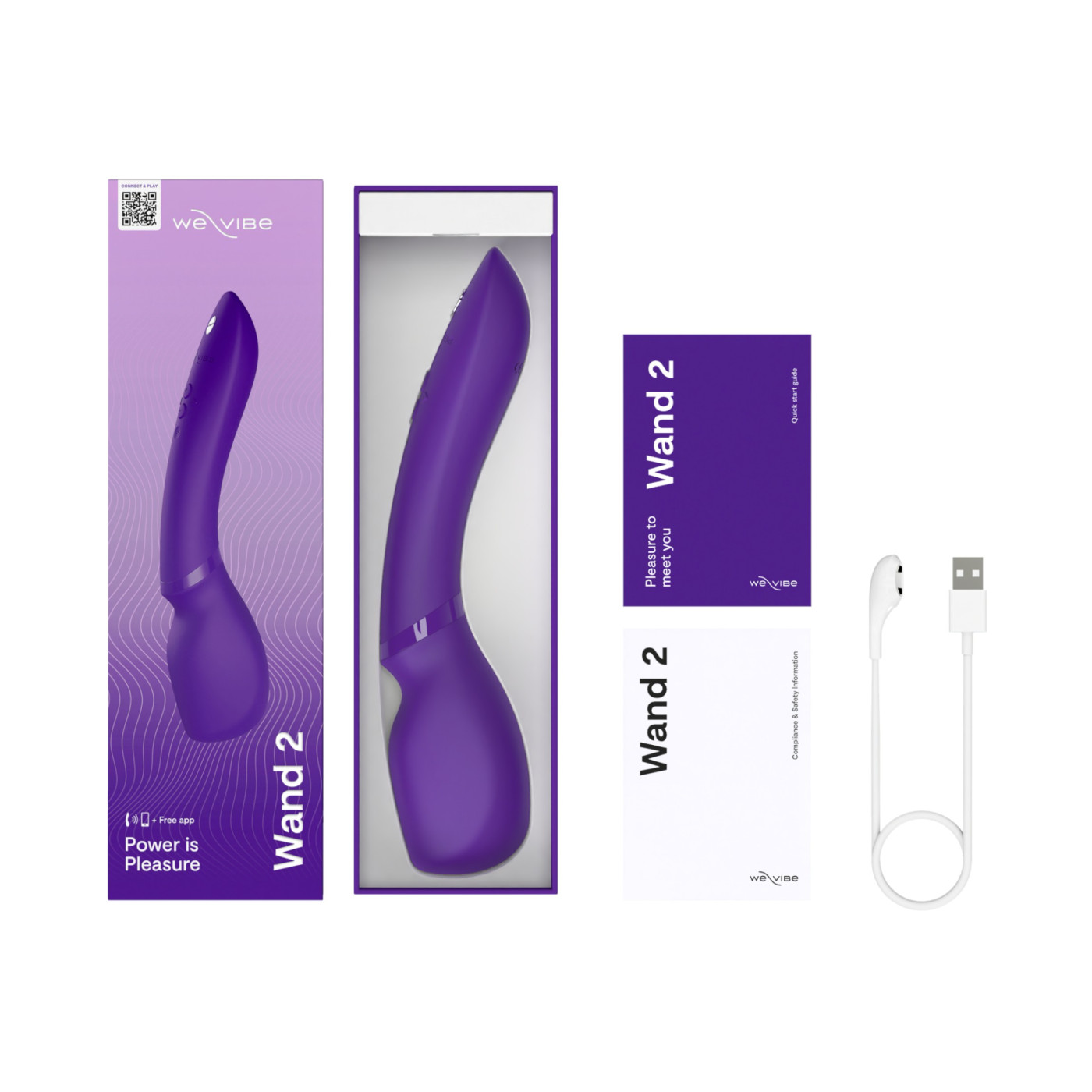 We-Vibe Wand 2 – okos masszírozó vibrátor - Image 2