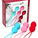 Satisfyer gésagolyó szett, 3 súllyal