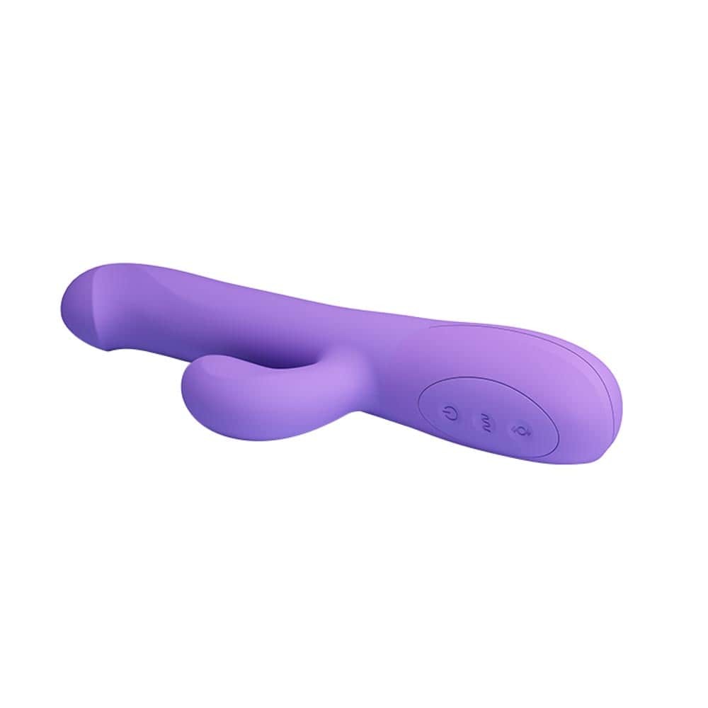 Pretty Love Truman Purple forgófejes vibrátor csiklóizgatóval - Image 6