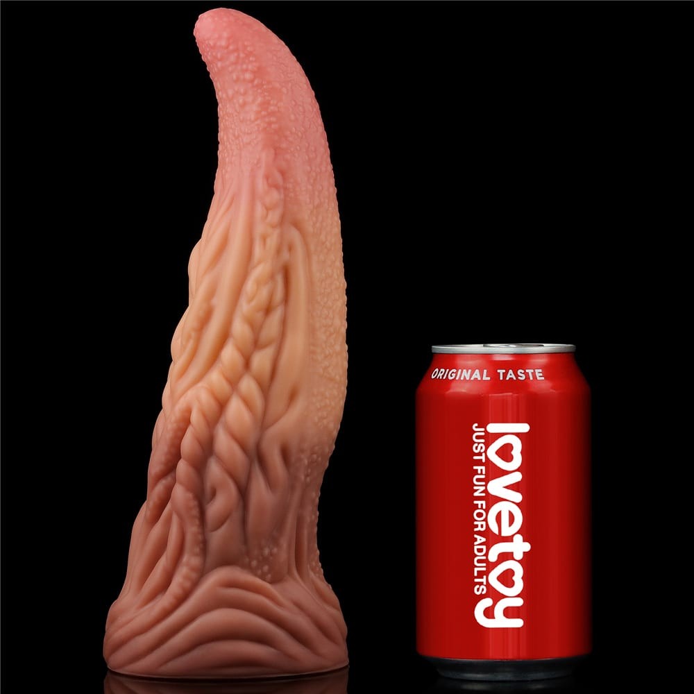 Lovetoy Nature Cock Nyelv Formájú Dildó Tapadókoronggal, 25 cm - Image 11