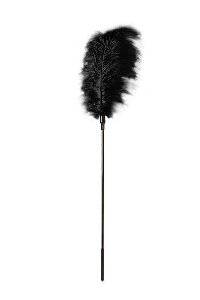 Feather Tickler fekete – 65 cm érzéki tollas kiegészítő - Image 2