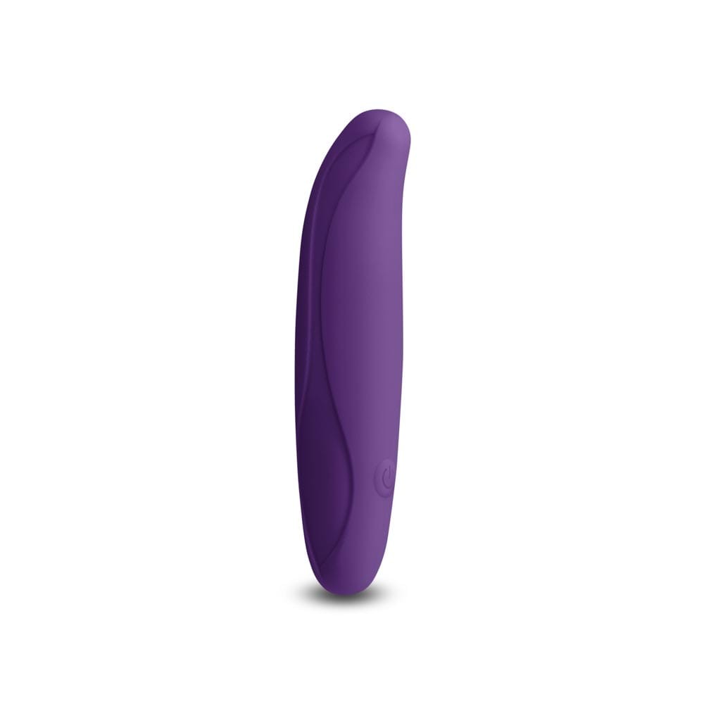 INYA Flirt 11,8 cm - flexibilis mini vibrátor 7 móddal és 3 sebességgel (sötétlila)