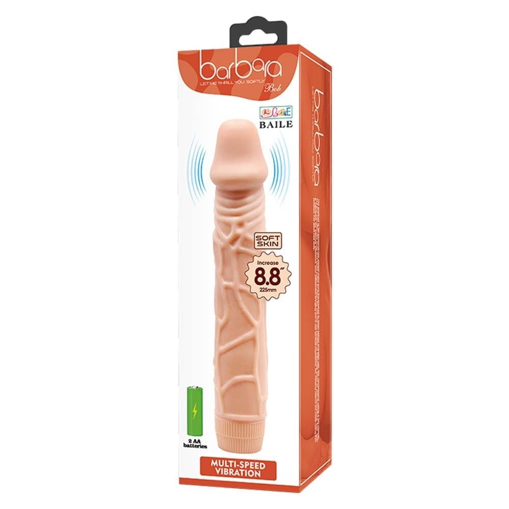 Barbara Bob Realistic vibrátor – realisztikus dildó 22,5 cm - Image 6