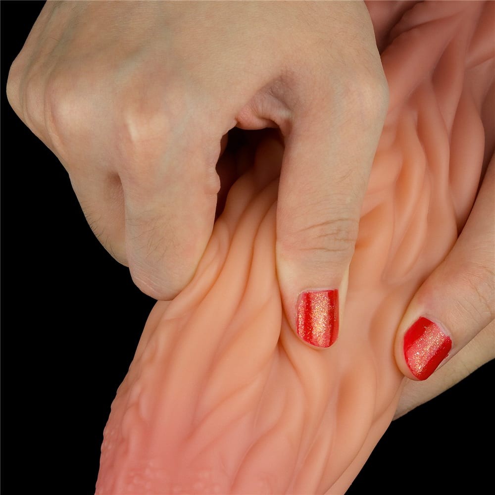 Lovetoy Nature Cock Nyelv Formájú Dildó Tapadókoronggal, 25 cm - Image 6