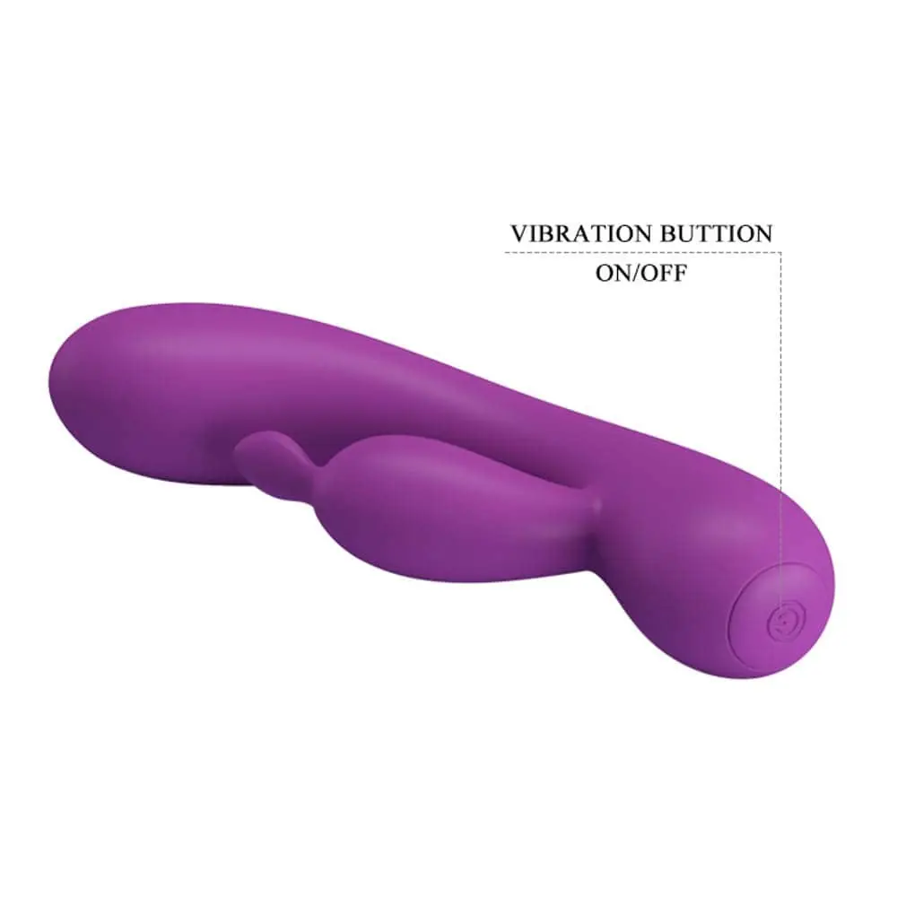 Pretty Love Grace — Kétmotoros G-pontos Vibrátor, 16,5 cm - Image 4