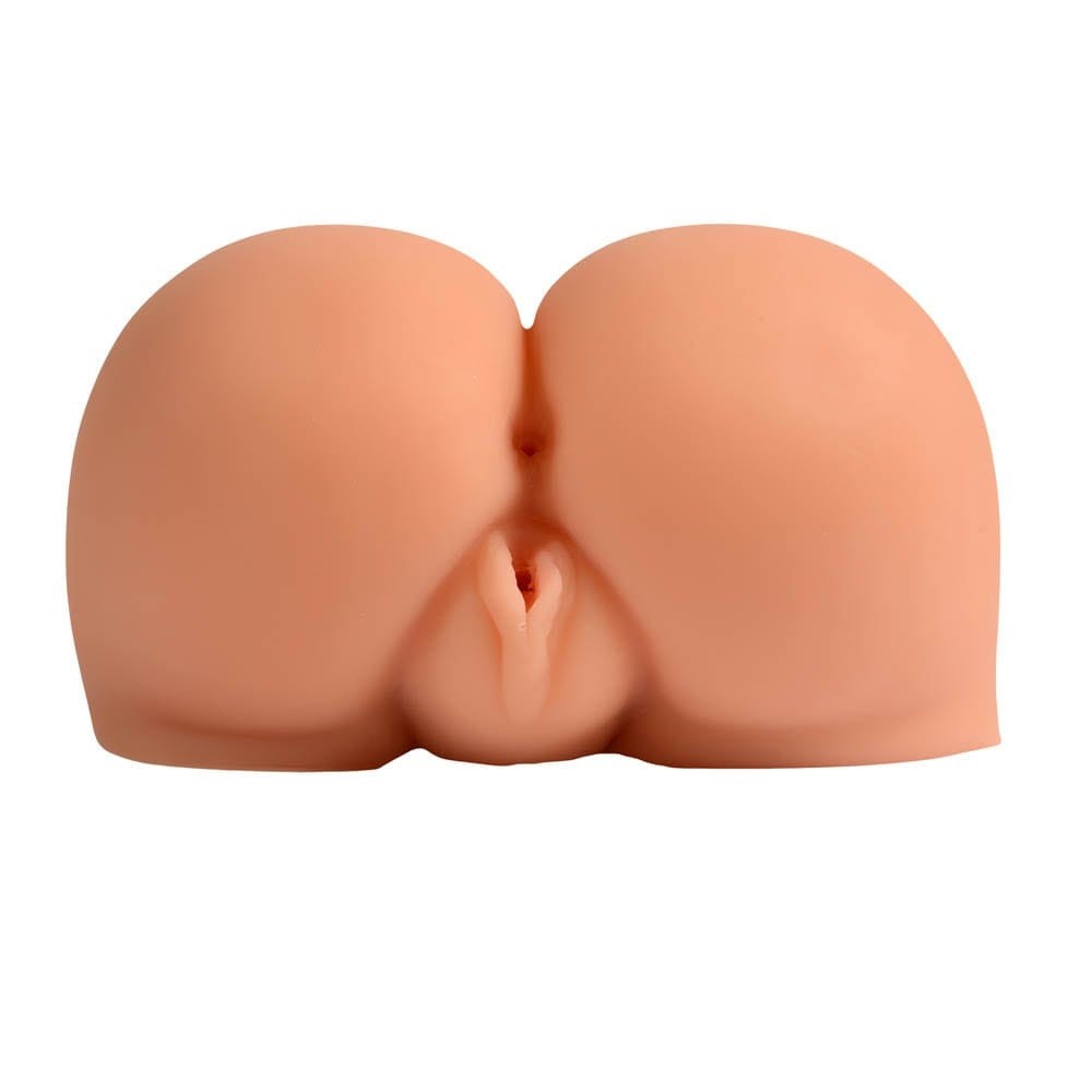 Mistress 26 cm - élethű maszturbátor két nyílással (testszínű)