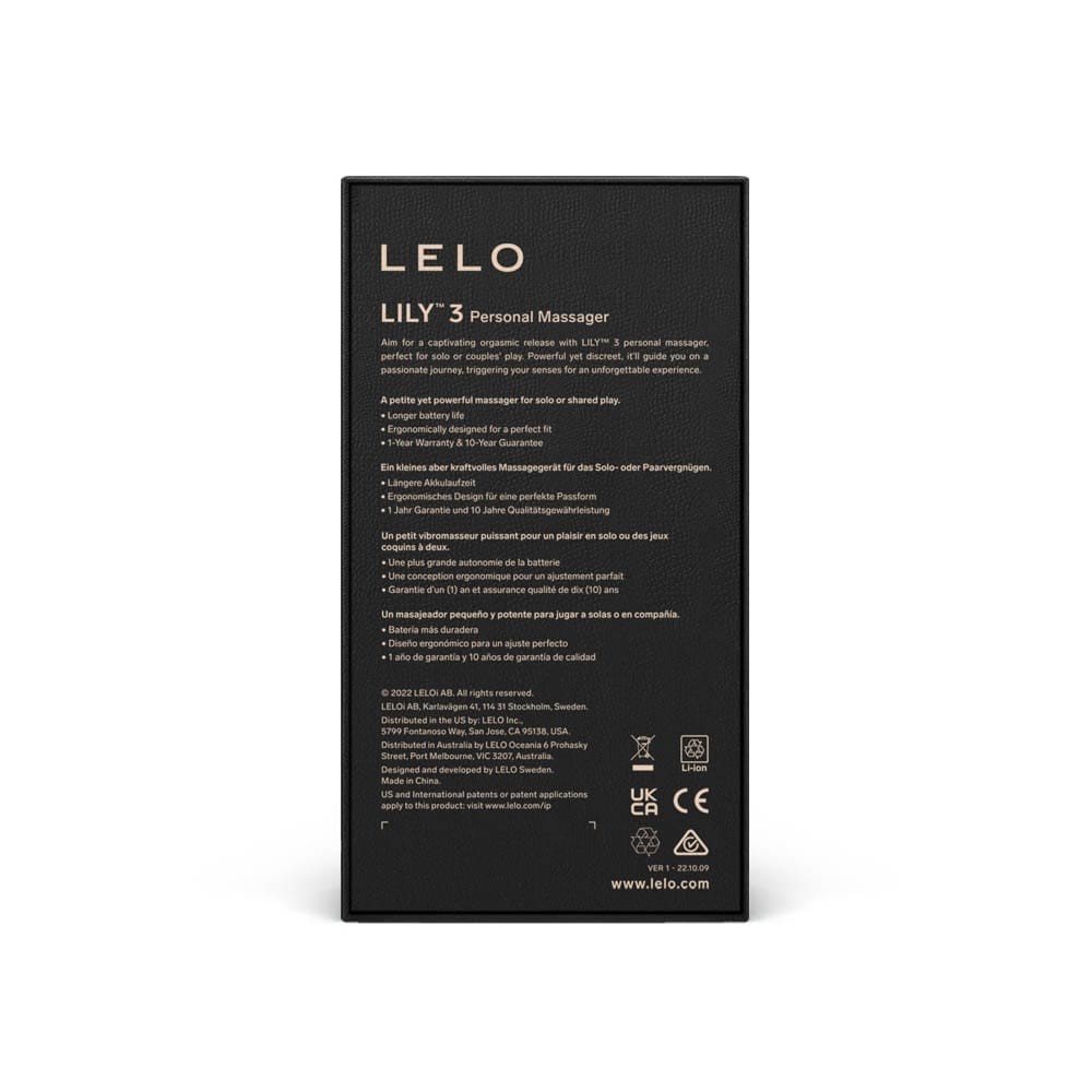 LELO Lily 3 - prémium csiklóvibrátor (zöld) - Image 8