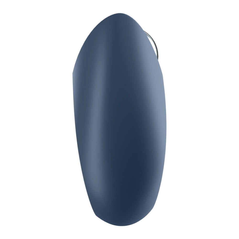 Satisfyer Royal One 7,5 cm - app-vezérelt vibrátoros péniszgyűrű csiklóizgatóval (kék) - Image 5