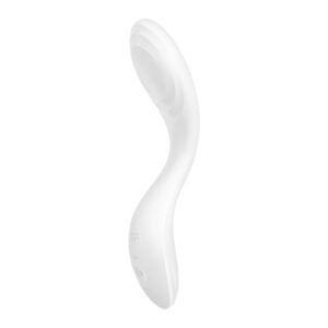 Satisfyer Rrrolling Pleasure - kétmotoros forgó G-pontos vibrátor (fehér)