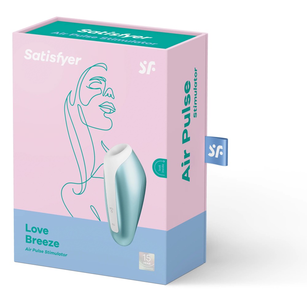 Satisfyer Love Breeze Léghullámos Csiklóizgató (kék) - Image 5