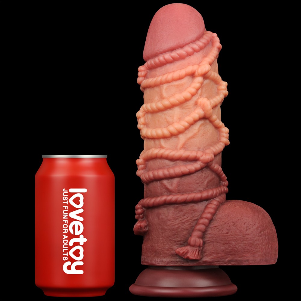 Platinum Silicone Cock dupla rétegű szilikon dildó 24,5 cm - Image 4