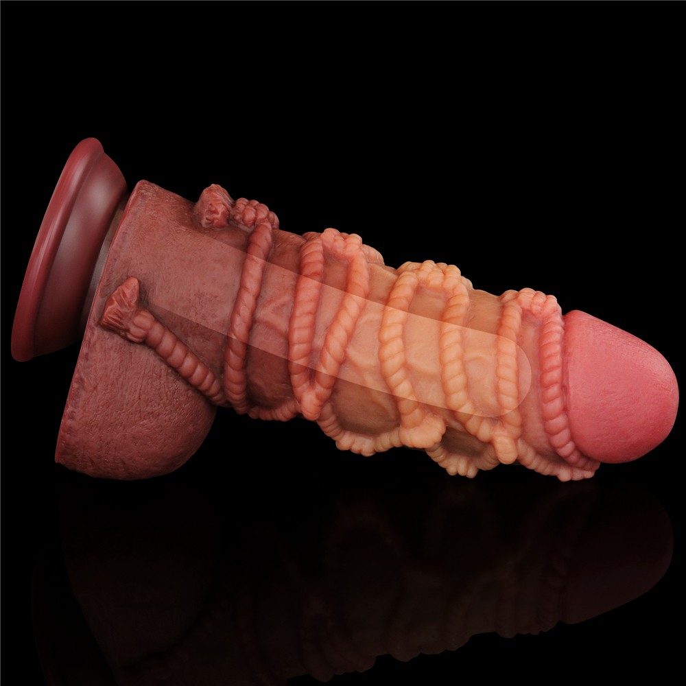 Platinum Silicone Cock dupla rétegű szilikon dildó 24,5 cm - Image 2