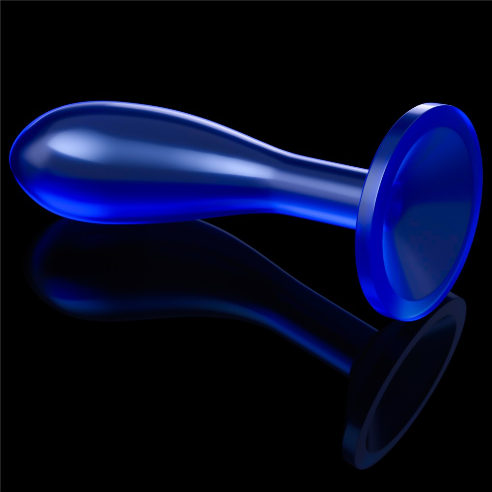 Lovetoy Flawless Clear Prosztata Plug Kék 15 cm Tapadókoronggal - Image 7