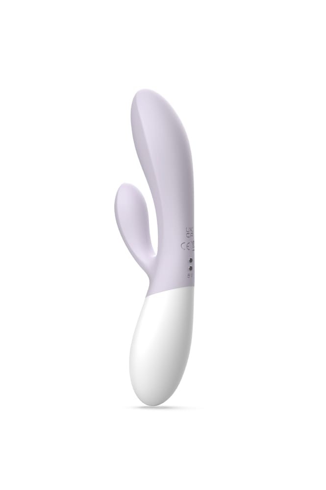 Zini Dew Dual Pleasure — Rabbit Vibrátor, Lila, 20 cm - Image 6