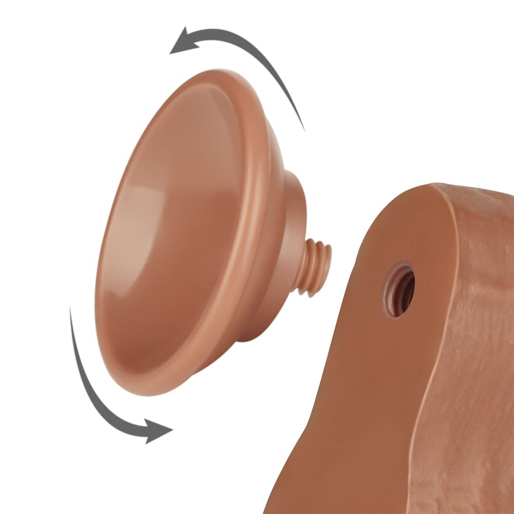 Lovetoy Sliding-Skin Kettős Rétegű Dildó Tapadókoronggal, 22 cm - Image 11