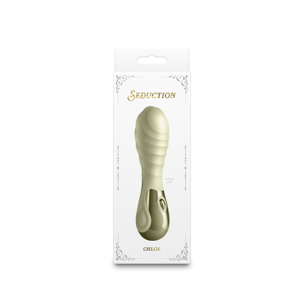 Seduction Chloe Metallic Cream hullámos vibrátor - Image 4