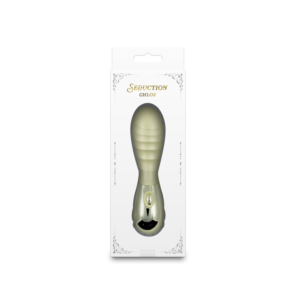 Seduction Chloe Metallic Cream hullámos vibrátor - Image 5
